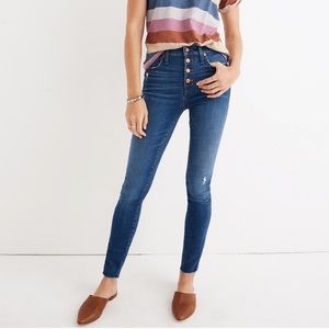 Madewell 9" Rise skinny skinny